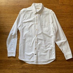 Taylor Stitch "The Jack" in White Everyday Oxford